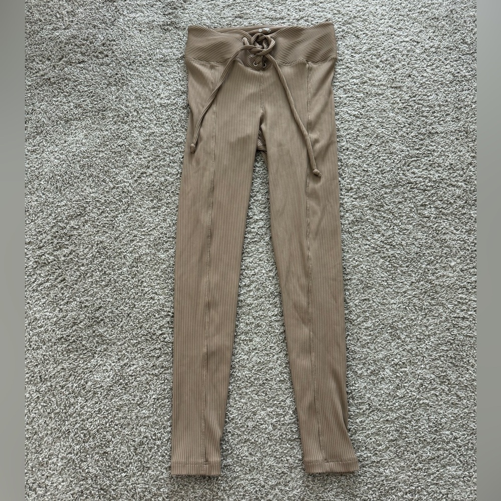 Year of Ours Carribou Ribbed Football Legging Size Small